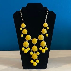 Yellow Statement Necklace